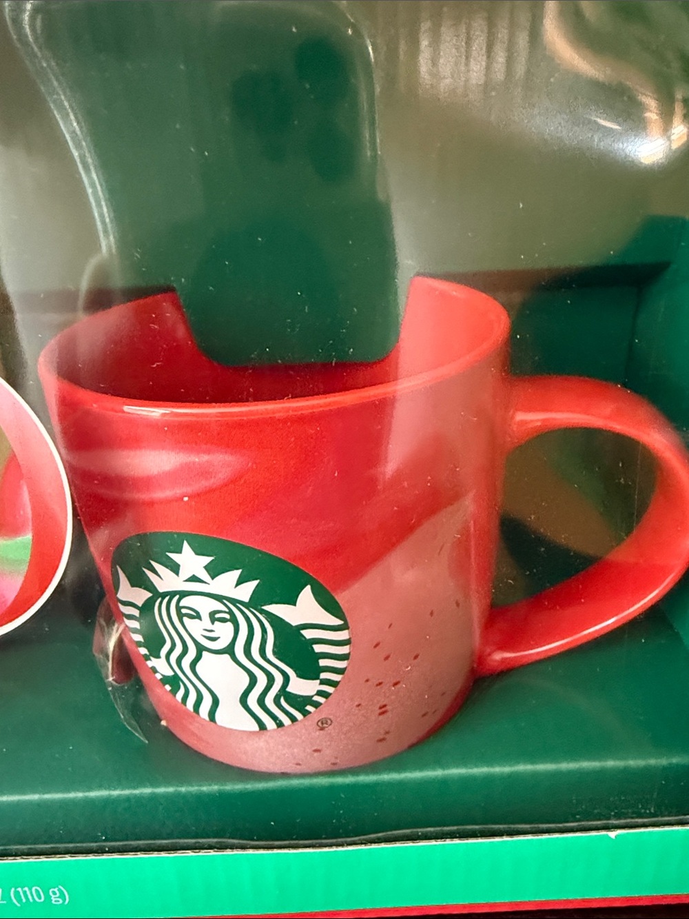 Starbucks Red and Green Holiday Mugs. New. - Picture 3 of 3